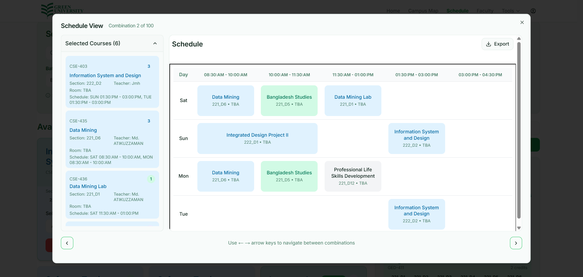 CampusMate - CGPA Path Estimator and Routine Generator landing page preview